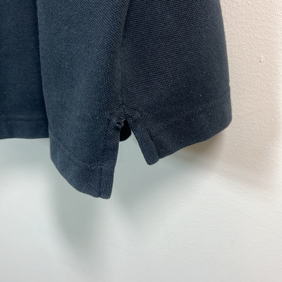 Callaway Black Polo Golf Shirt with White Logo on   Sleeve and Back - Picture 9 of 10